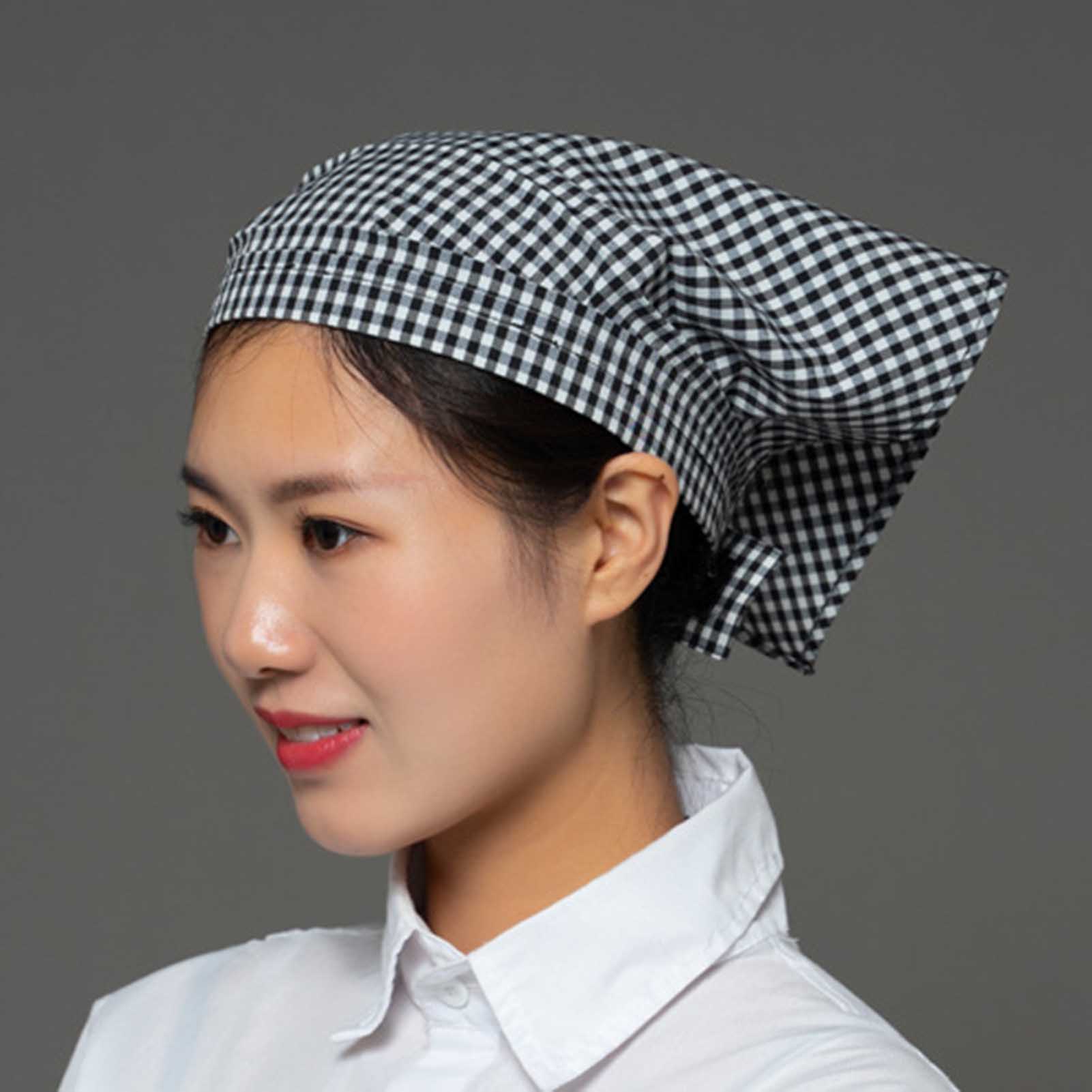 Bandana Cotton - Pamuklu Başörtüsü, Restoran Mutfak Çalışanları için