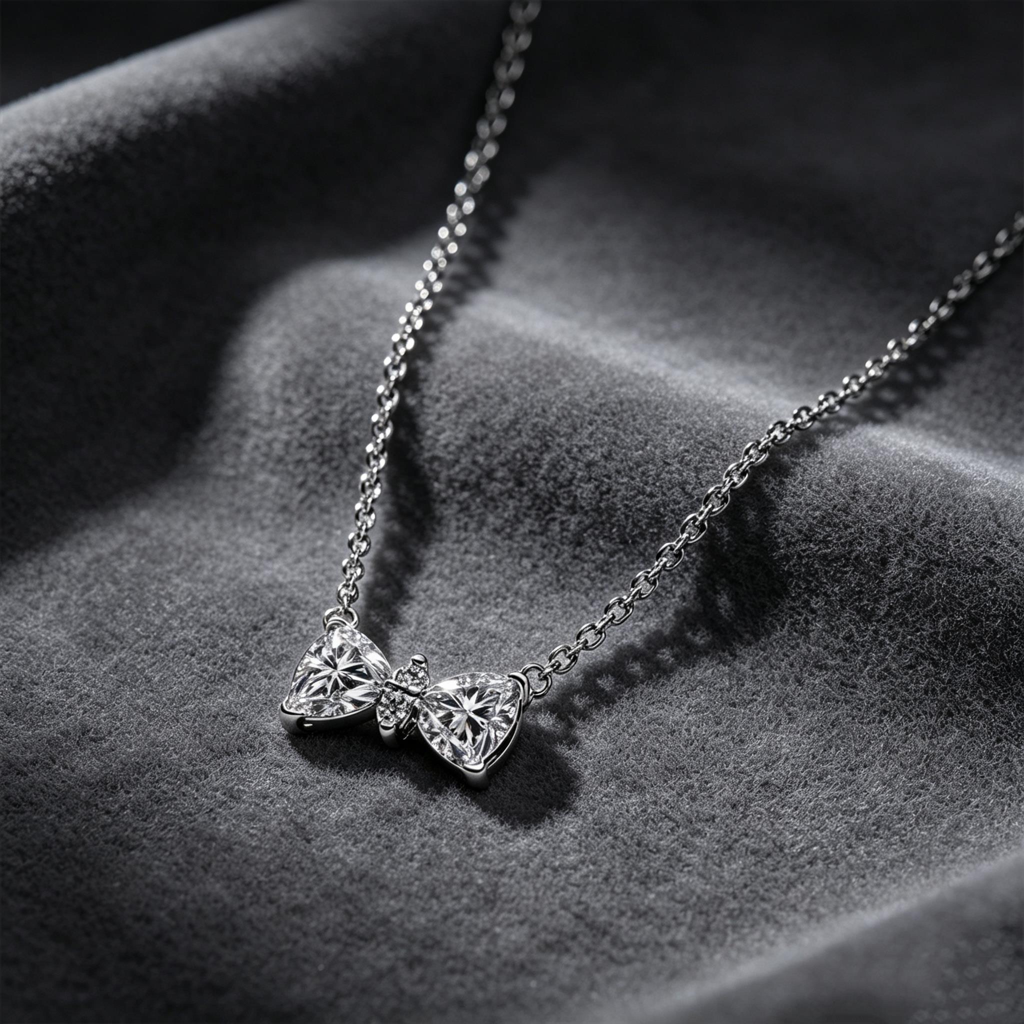 Hafif lüks Kalp Şeklinde S925  - Tie Clip Silver incelemesi ve fiyatı
