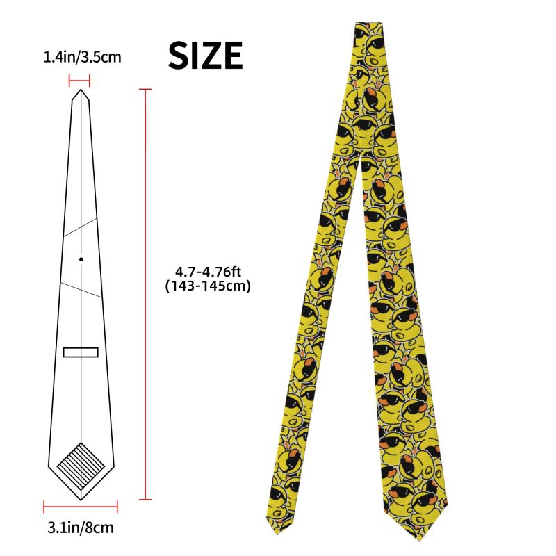 Sevimli Lastik Ördek Kravat Er - Skinny Tie Men incelemesi ve fiyatı