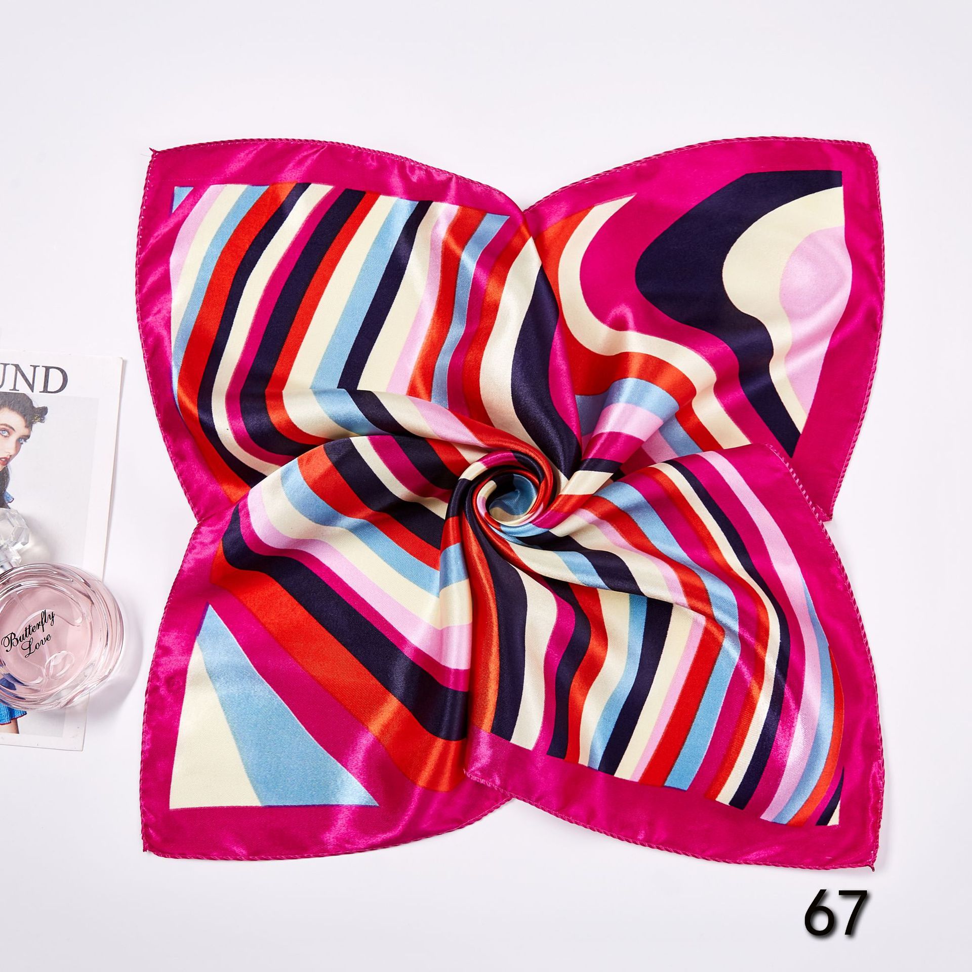 50*50cm kare ipek eşarplar eşa - Silk Neck Scarf incelemesi ve fiyatı