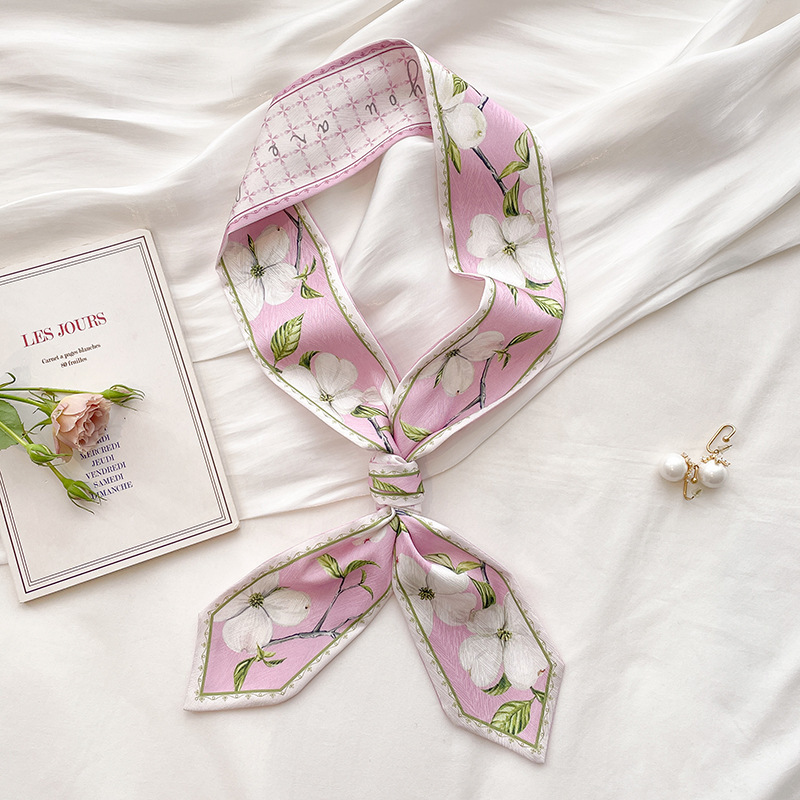 Kore ipek saten uzun eşarp kad - Silk Neck Scarf incelemesi ve fiyatı