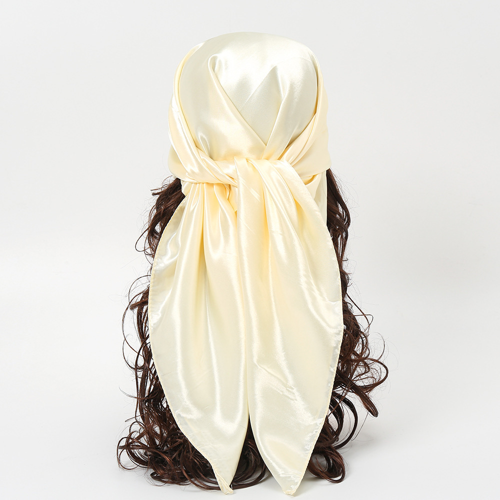 90cm düz renkler atkısı başört - Silk Neck Scarf incelemesi ve fiyatı