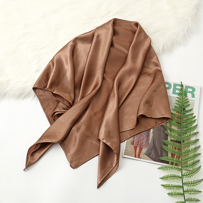 90cm düz renkler atkısı başört - Silk Neck Scarf incelemesi ve fiyatı